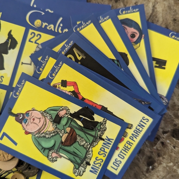 CORALINE LOTERIA GAME - Picture 5 of 5